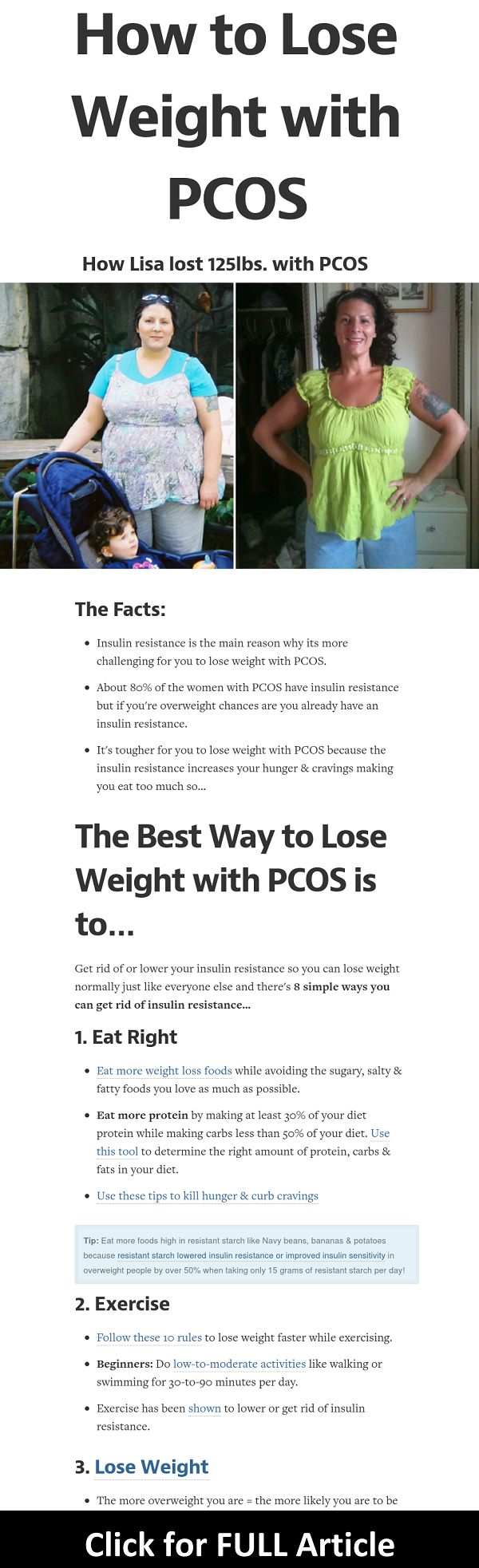 7 Ways to Lose Weight with PCOS